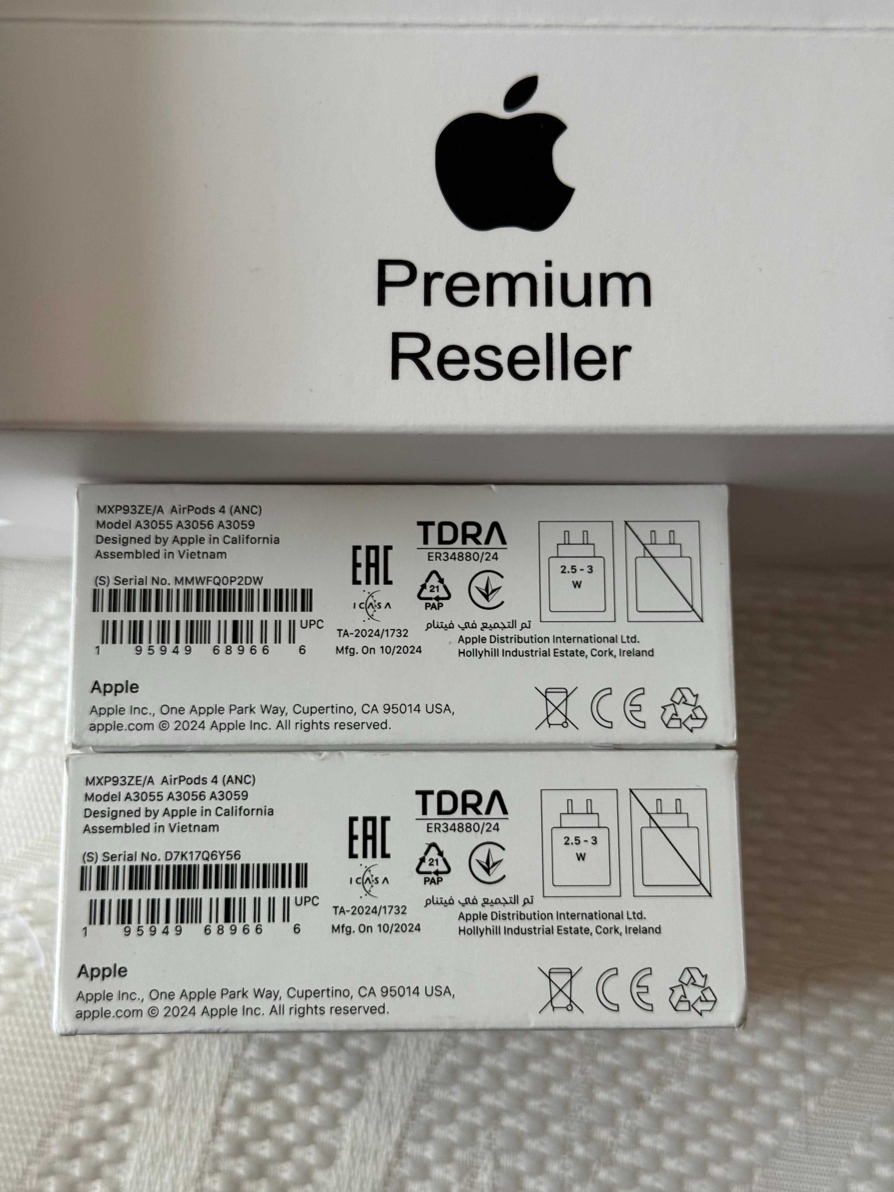 Apple AirPods 4 ANC (2024) with Active Noise Cancellation MXP93ZE/A