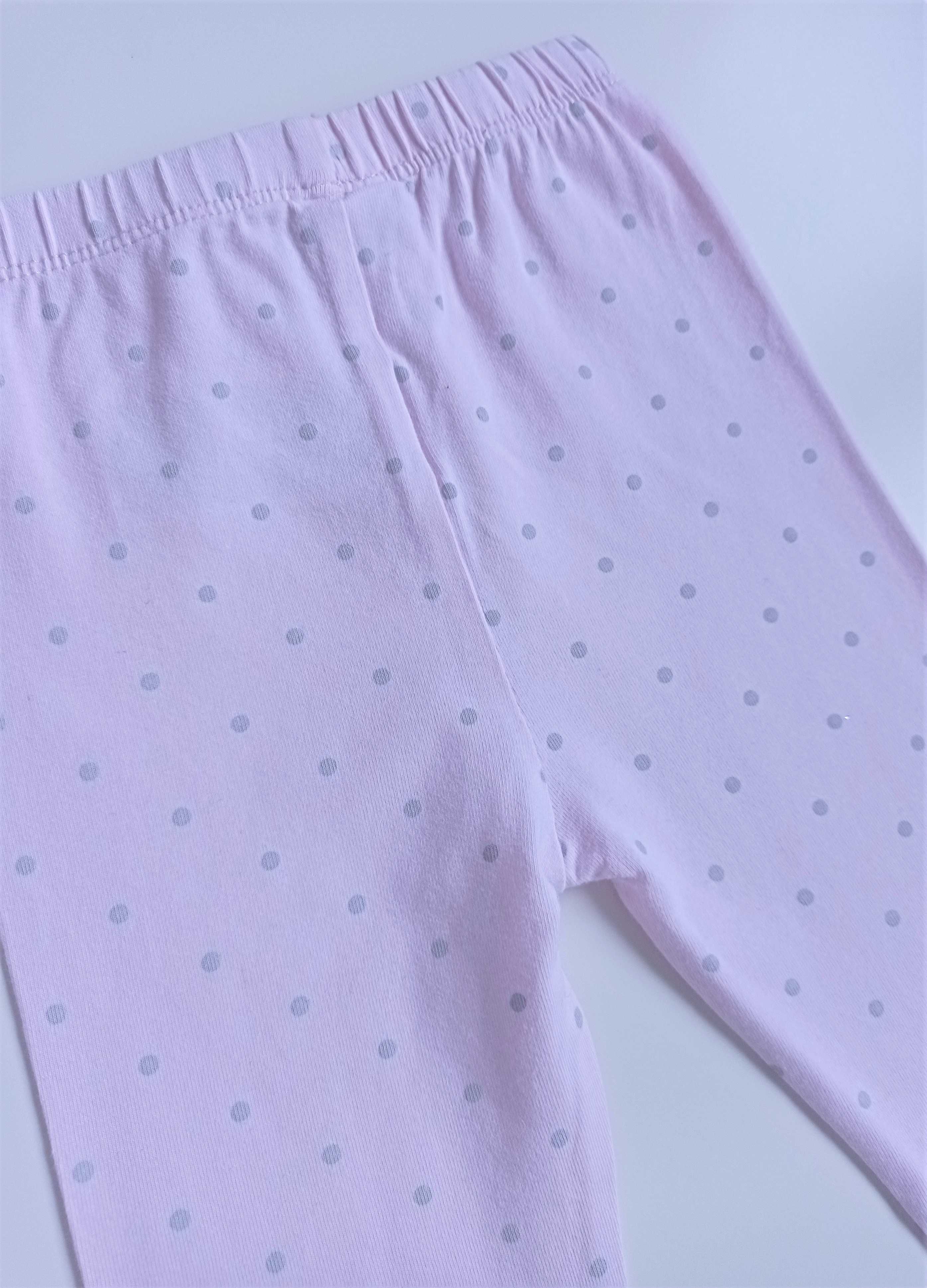 Nowe legginsy getry kokardka kropki TXM Kids 80