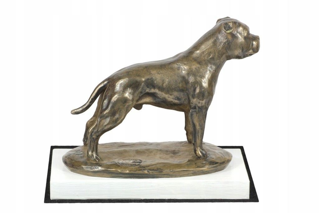 Staffordshire Bull Terrier Statuetka Figurka Posąg