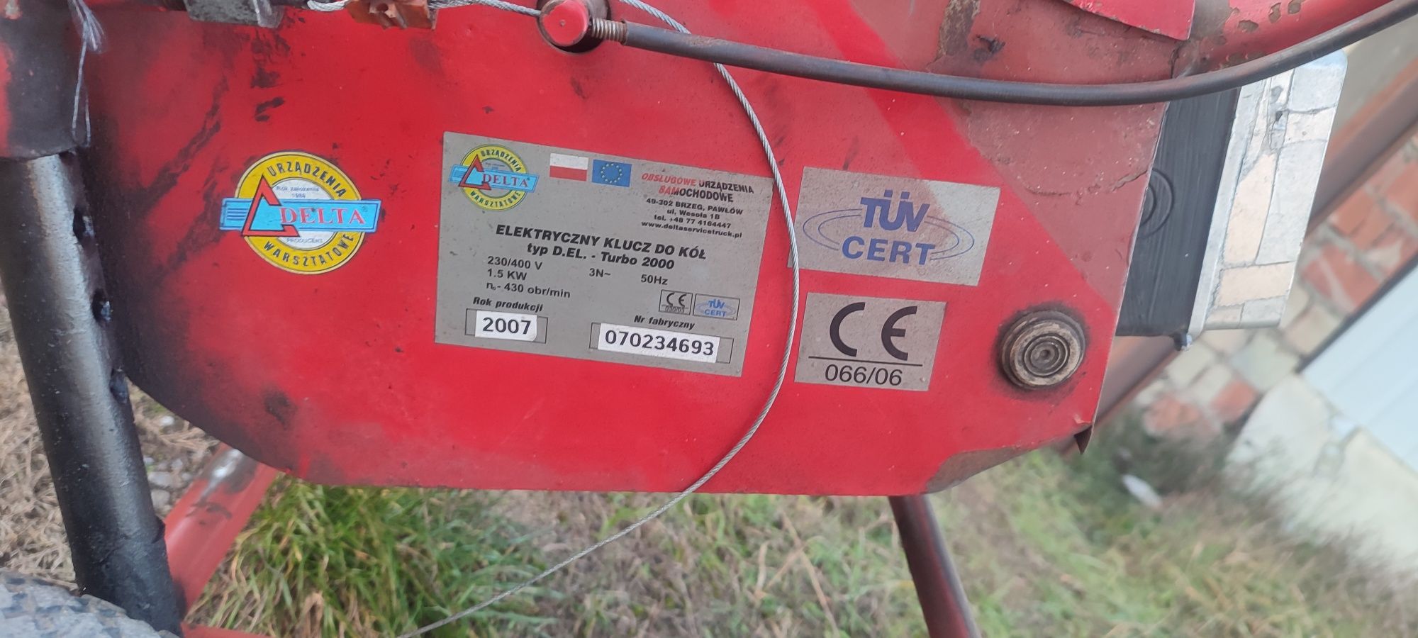 Klucze elektryczne do kół turbo 2000