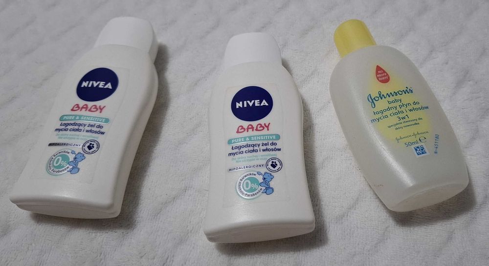 Buteleczki plastikowe 50ml, 10,5cm, 3szt (Kreatywne, Pojemniki)