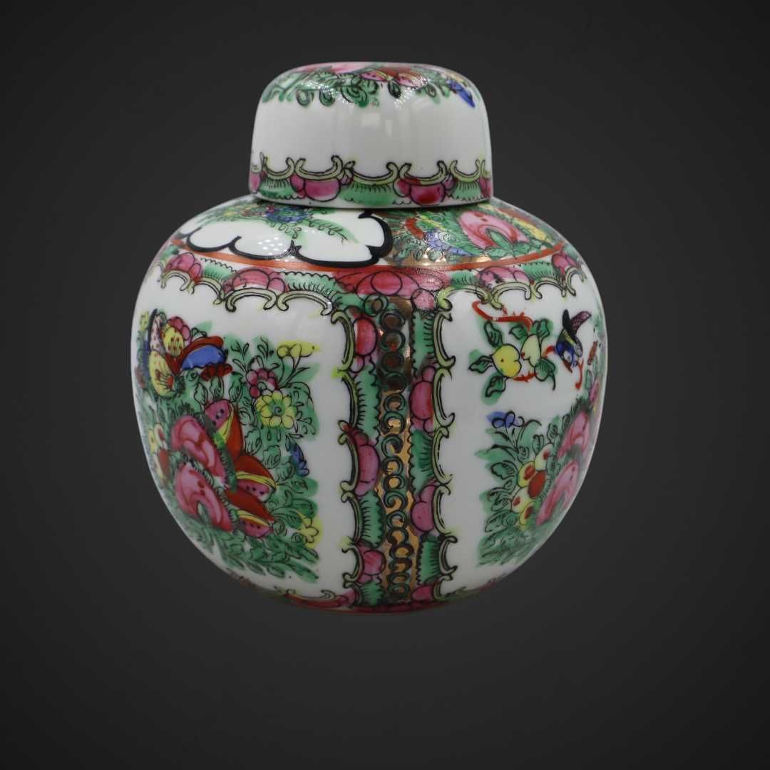 Chiny pojemnik ceramiczny  w stylu Famille rose b5/030953