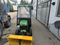 Traktorek Komunalny John Deere GX355 Diesel zamiatarka siewnik Zamiana