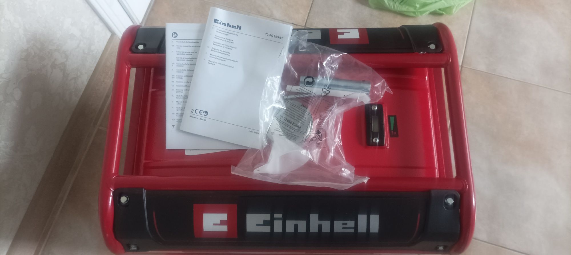 Генератор Einhell TC-PG 25/1/E5
Країна реєстрації бренду: НІМЕЧЧИНА

М