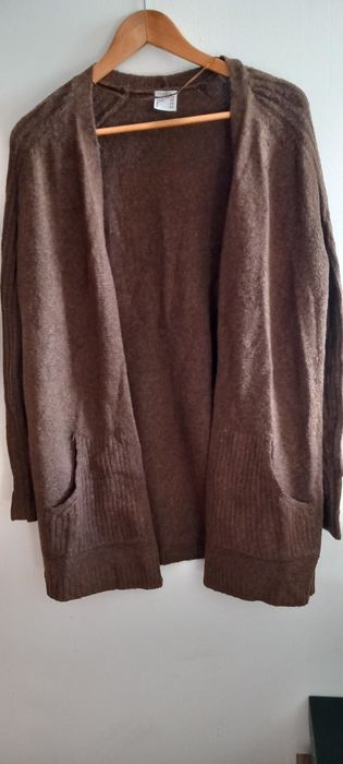 Brązowy kardigan