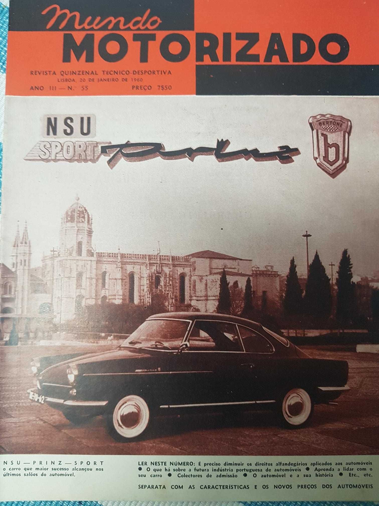Revista Mundo Motorizado Nº55 (Ano:1960)