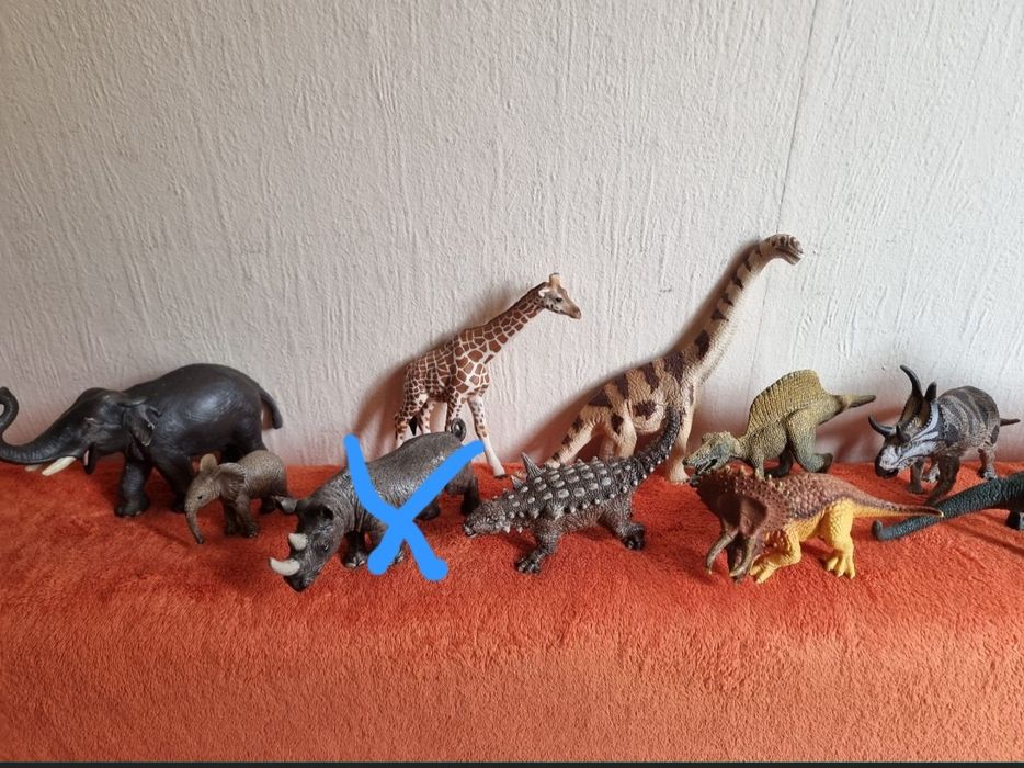 Schleich фігурки тварин , динозаврів
