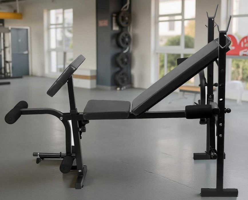 Скамья жиму штанги L315 + набір штанга гантелі 72кг лавка лава жима ‼️