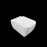 Quadra miska wc biała 550x360 mm, Rimles - CESD.WCSQDR [434]