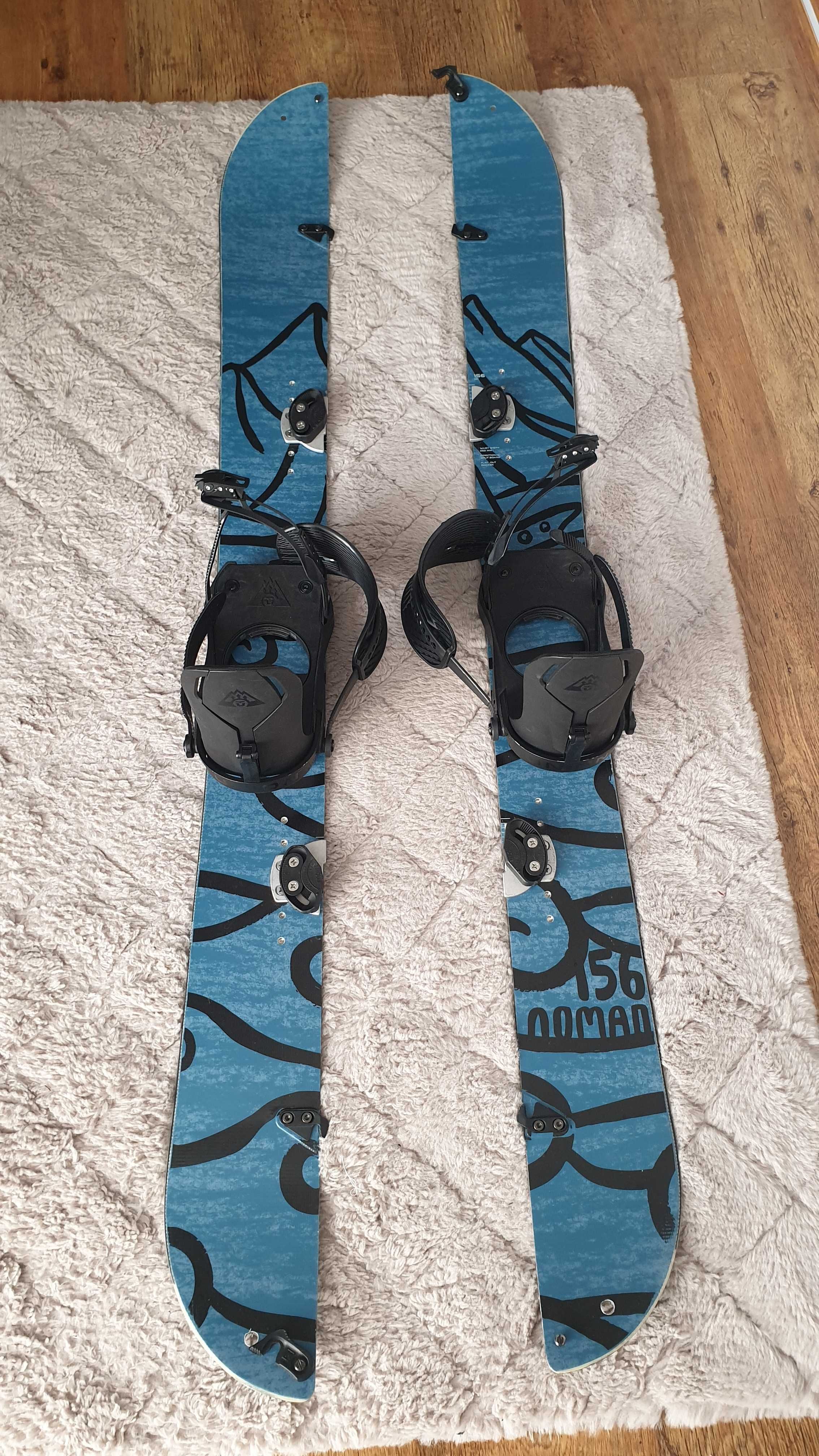 Splitboard NITRO Nomad 156cm + foki i wiązania