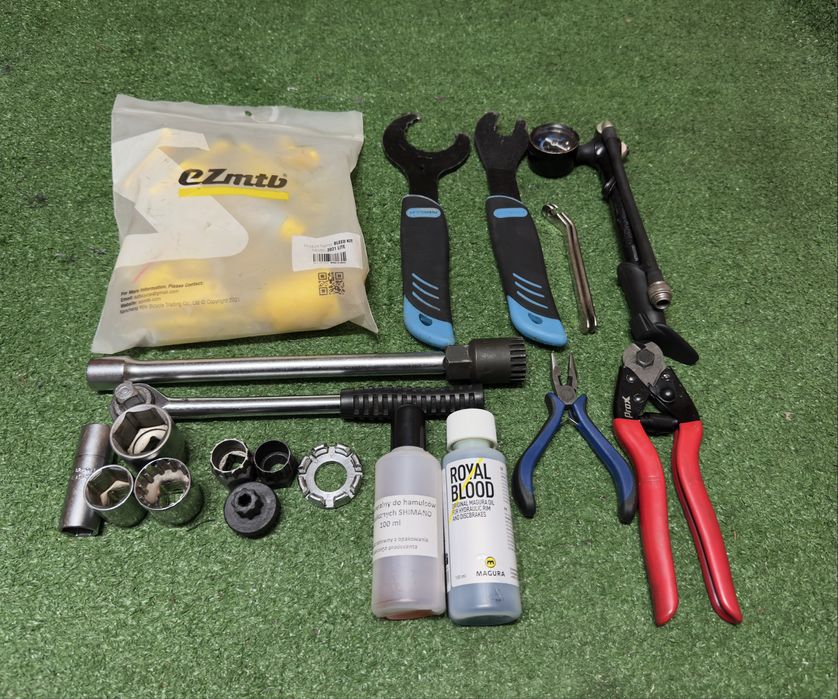 Zestaw narzędzi rowerowych dh fr enduro dirt xc dirt slope gravel