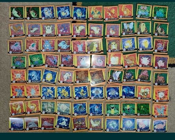 Naklejki pokemon artbox kolekcja album tazo