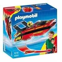 Playmobil 4341 motorówka zjazdowa łódź wyścigowa click & go