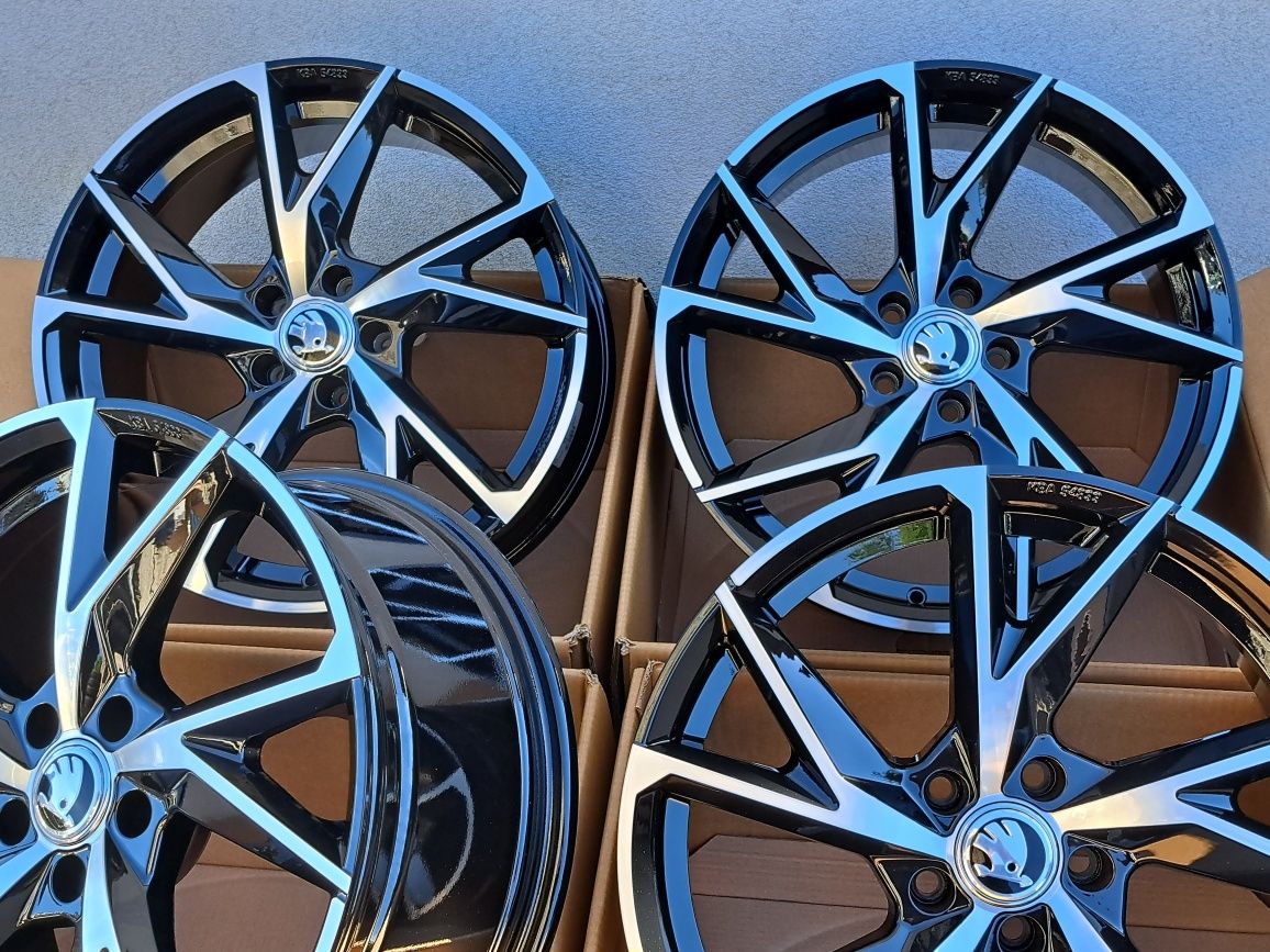 Alufelgi SKODA 18 5x112 Karoq Octavia Scout Kodiaq Yeti ET35 CA23 CNC