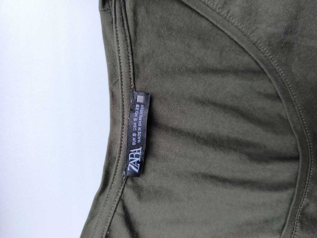 Лонгслив кофта кроп топ zara