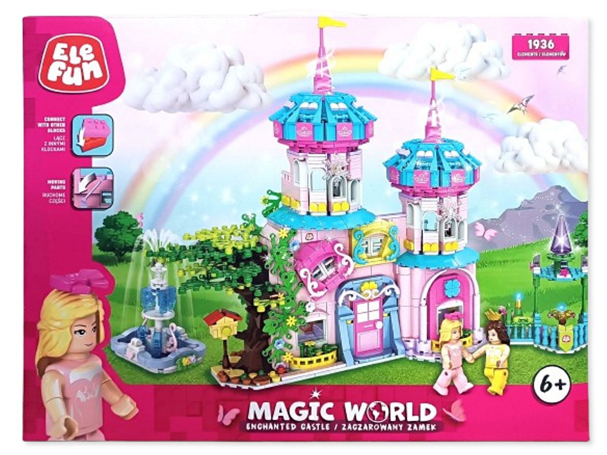 Klocki Elefun Magic World Zaczarowany zamek 8830
