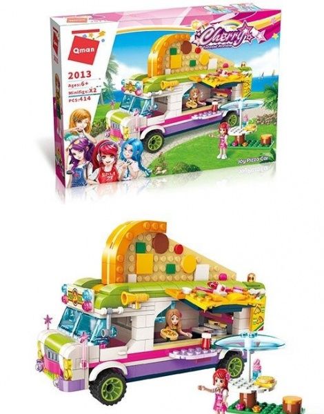 Конструктор Qman, 414 деталей