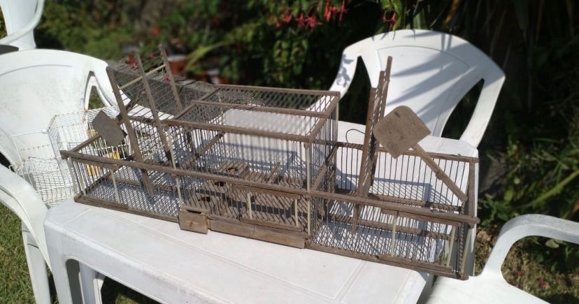 2 Gaiolas Artesanais para Armar