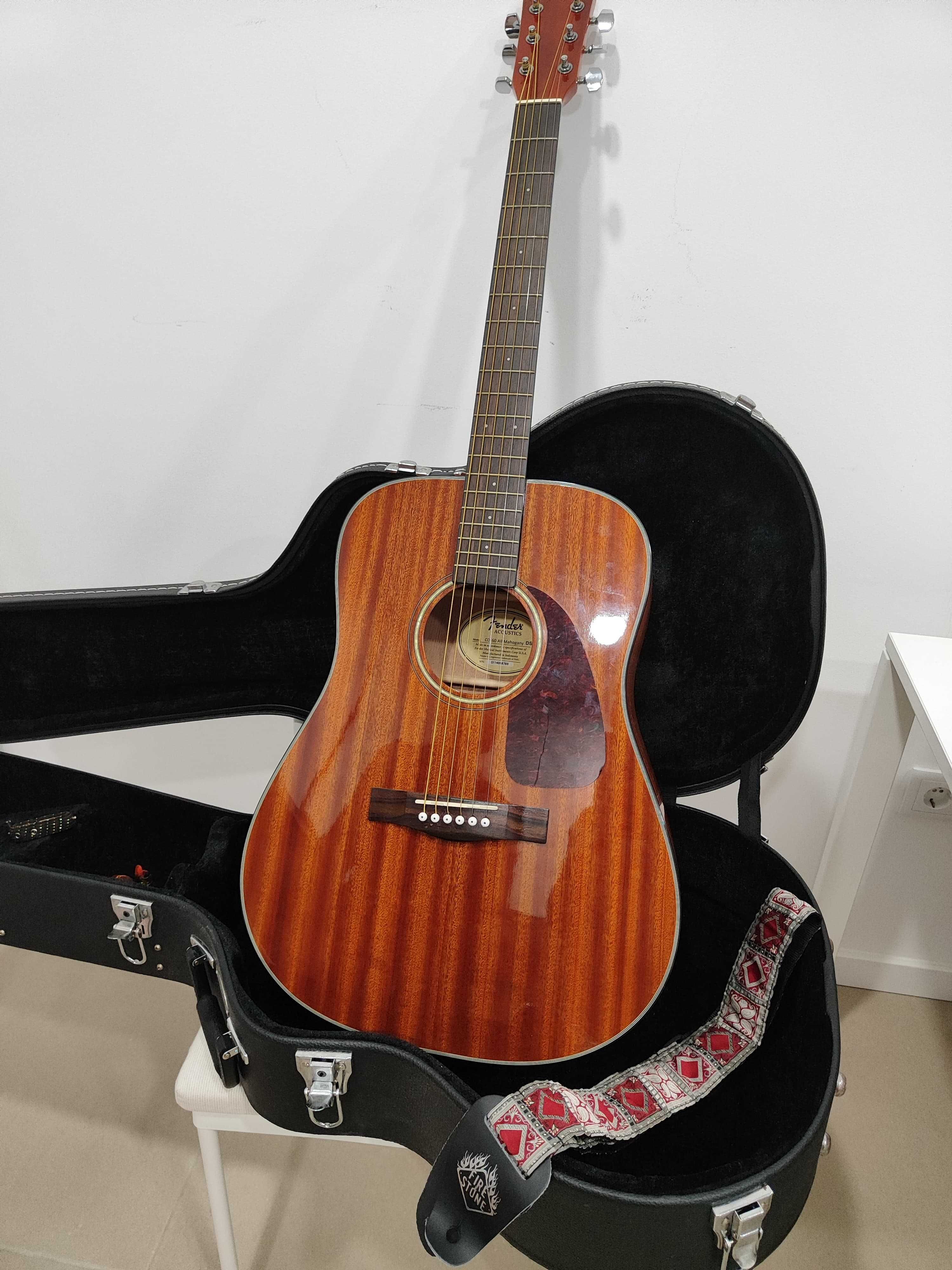 Guitarra Acústica Fender CD-60S Mahogany