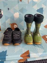 Дитячі гумові сапоги Дemar , 28-29  та кросівки 31 розмір