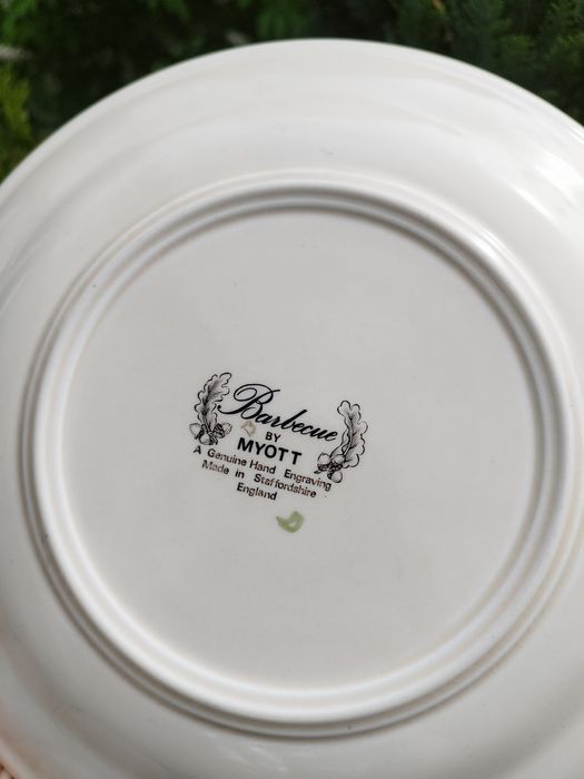 Винтажный набор тарелок Barbecue Myott sin & co