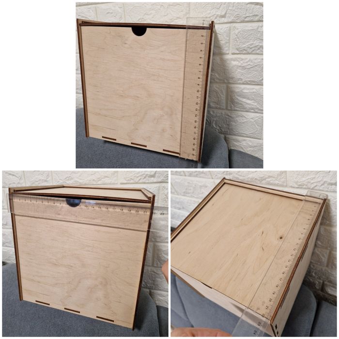 Дерев'яні подарункові коробки різних розмірів