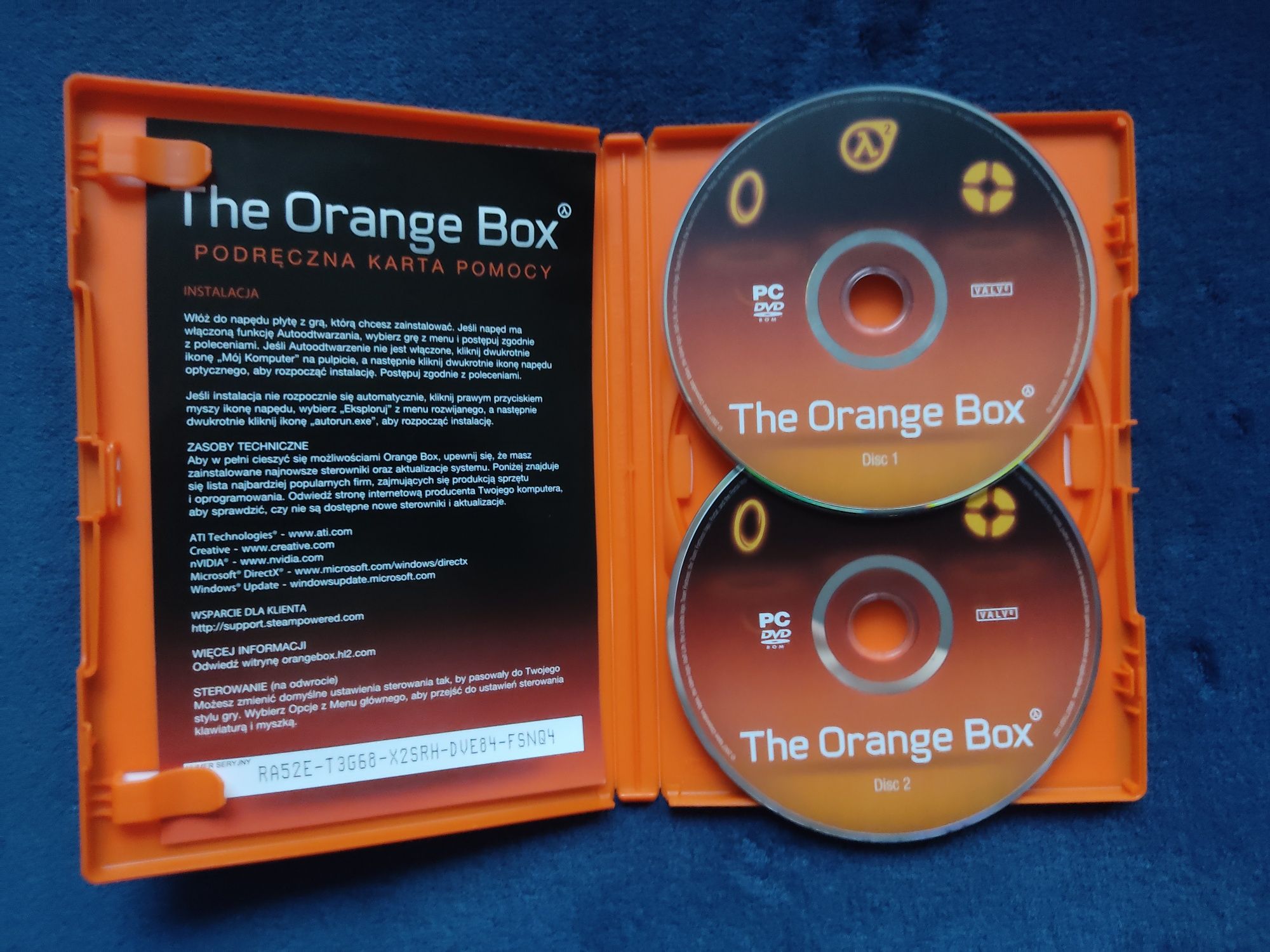 The Orange Box Half-Life 2: Episode Two Team Fortress 2 Portal PC DVD