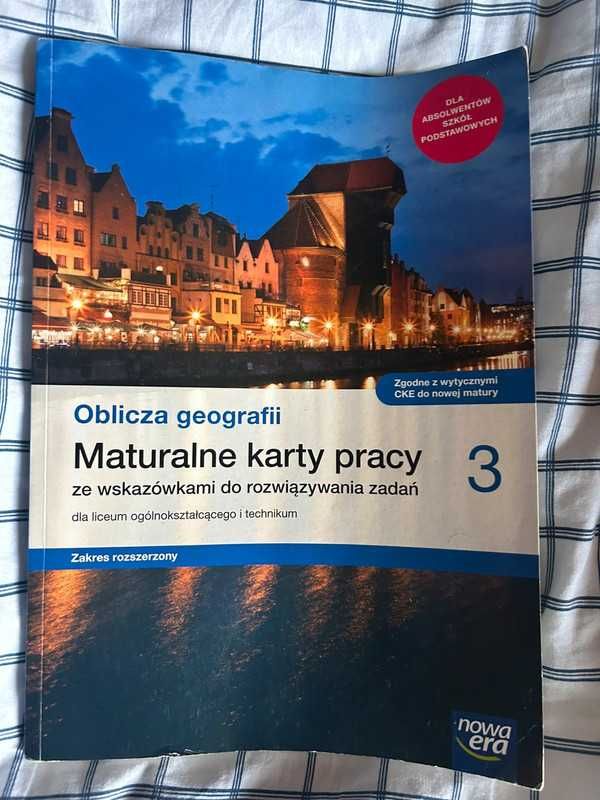 Maturalne karty pracy geografia zakres rozszerzony