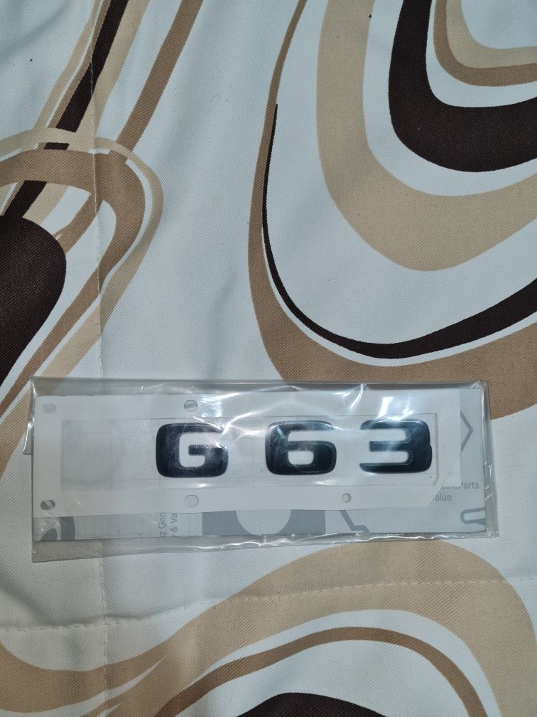 Черные значки и эмблемы для мерседес G 63