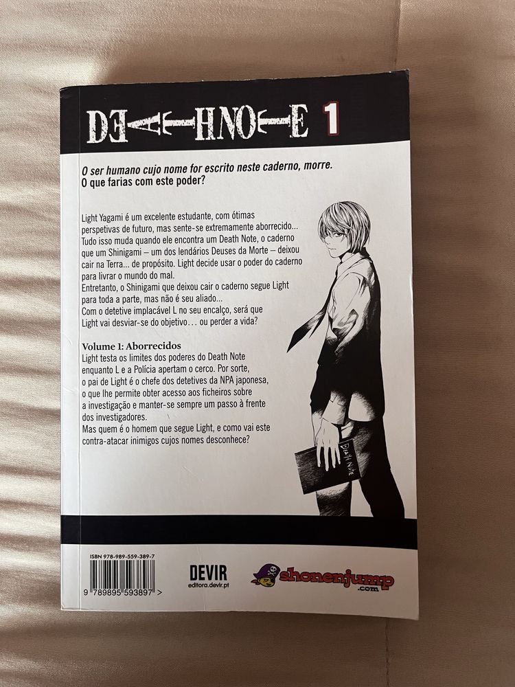 Death Note vol 1 em Portugues