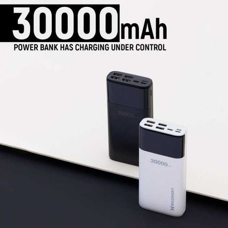 Портативний зарядний пристрій Power Bank Wozinsky 30000mAh 4 x USB 3A