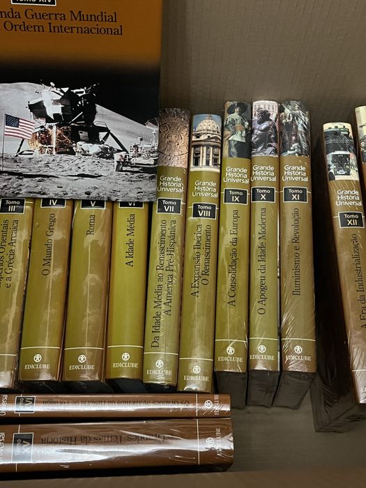 Grande História Universal - Ediclube - 16 volumes