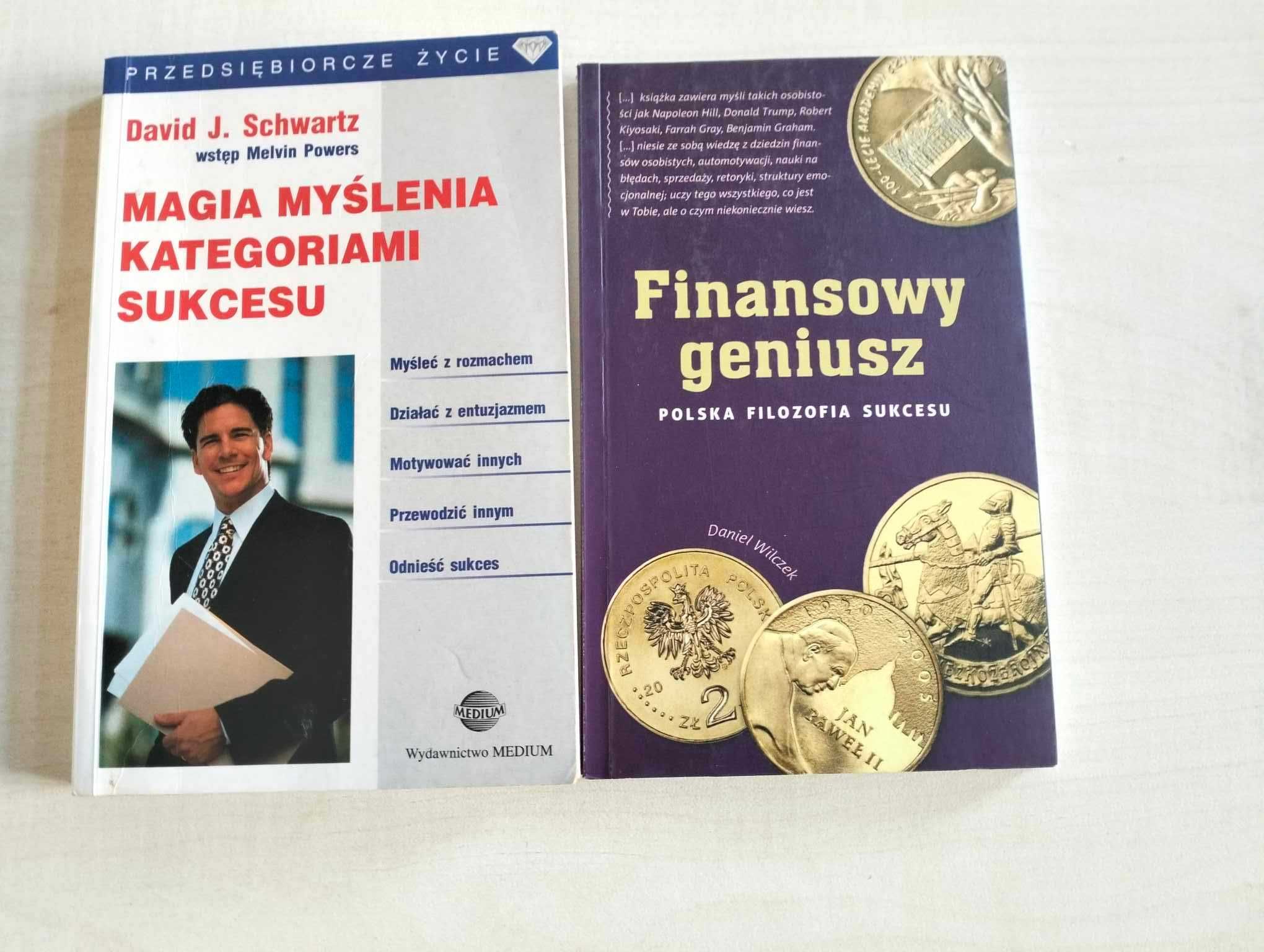 Finansowy geniusz -D. Wilczek plus Magia myślenia kategoriami sukcesu