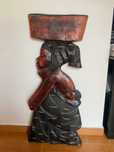 Escultura arte africana em pau preto