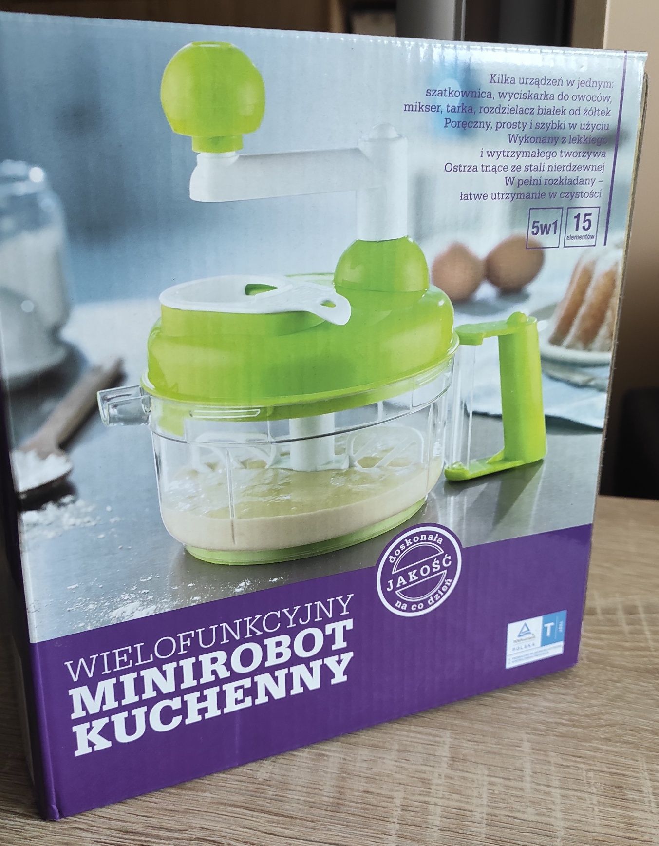 Wielofunkcyjny minirobot kuchenny