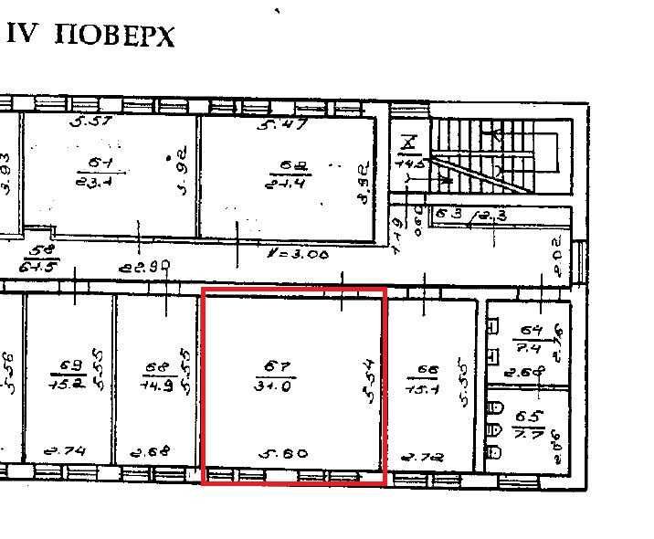 Одеса. Оренда офіса 31 м2 від власника.