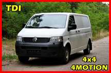 Volkswagen TRANSPORTER  2 x przesuwne drzwi webasto 4x4 klima