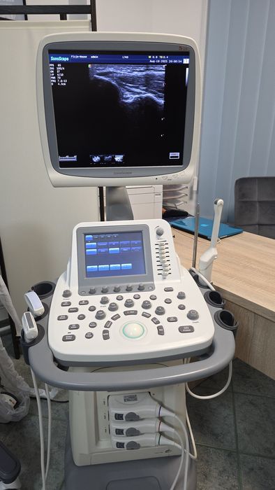 Ultrasonograf  Sonoscape S20. Głowica liniowa convex endowaginalna USG