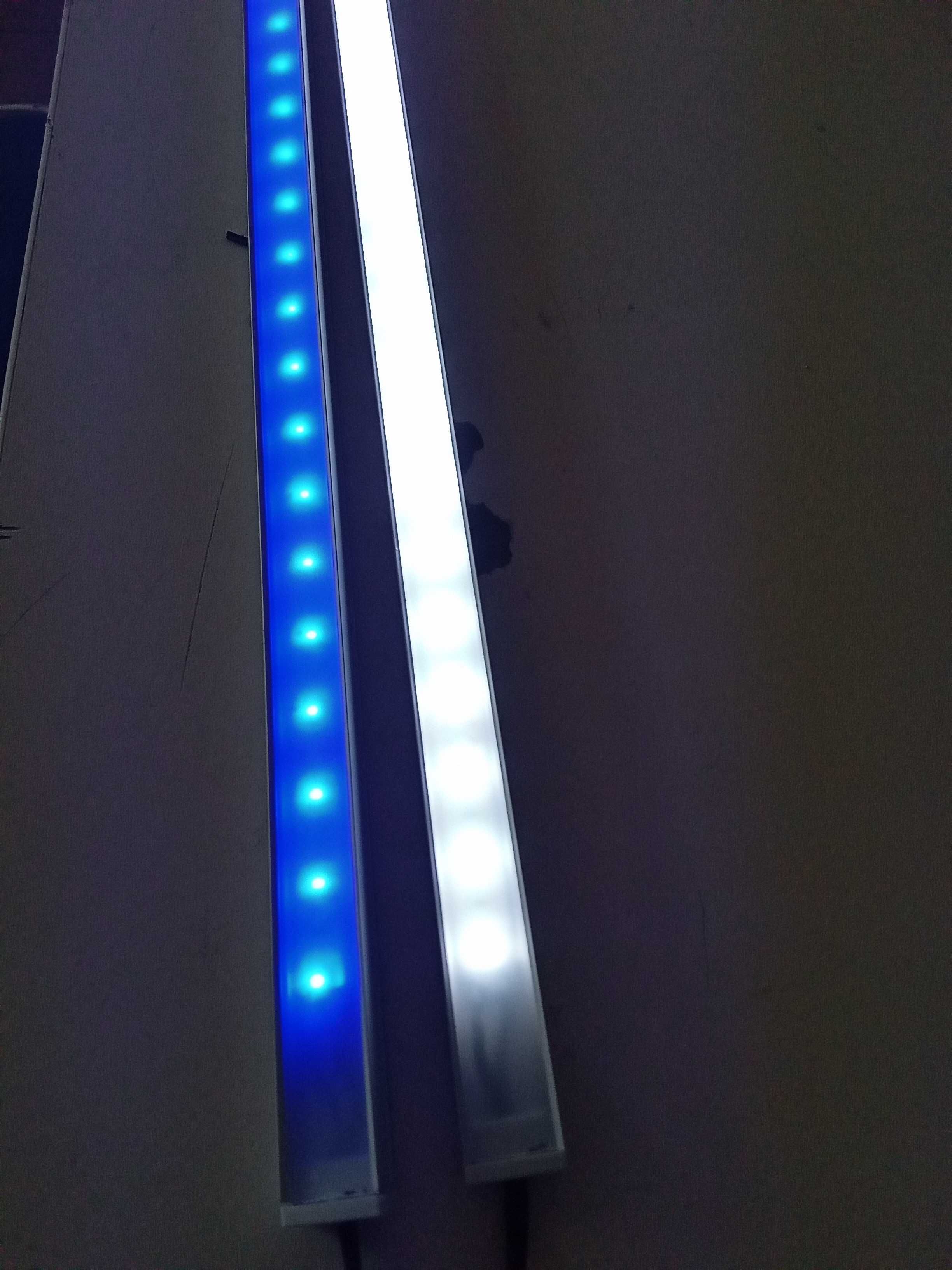 Calhas de leds p/ aquarios 1 metro ou por medida