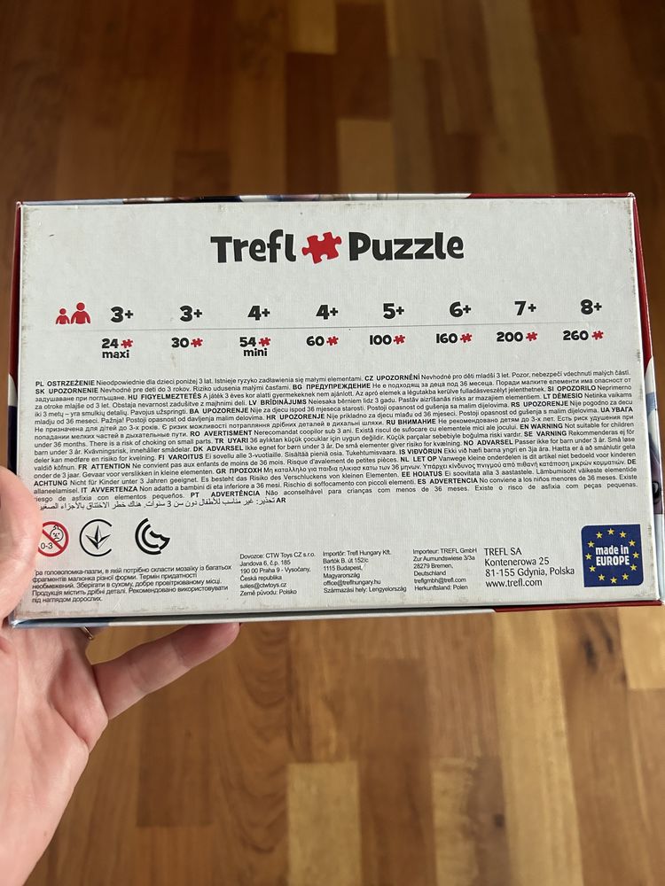 Puzzle trefl 60 elementow Kraina lodu