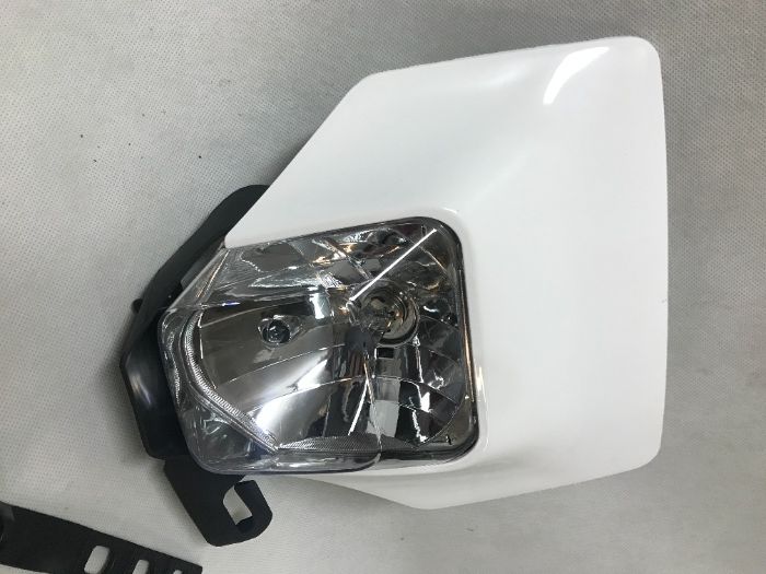 Lampa Przednia PRZÓD Reflektor Biały Enduro Cross Husqvarna TE FE TX