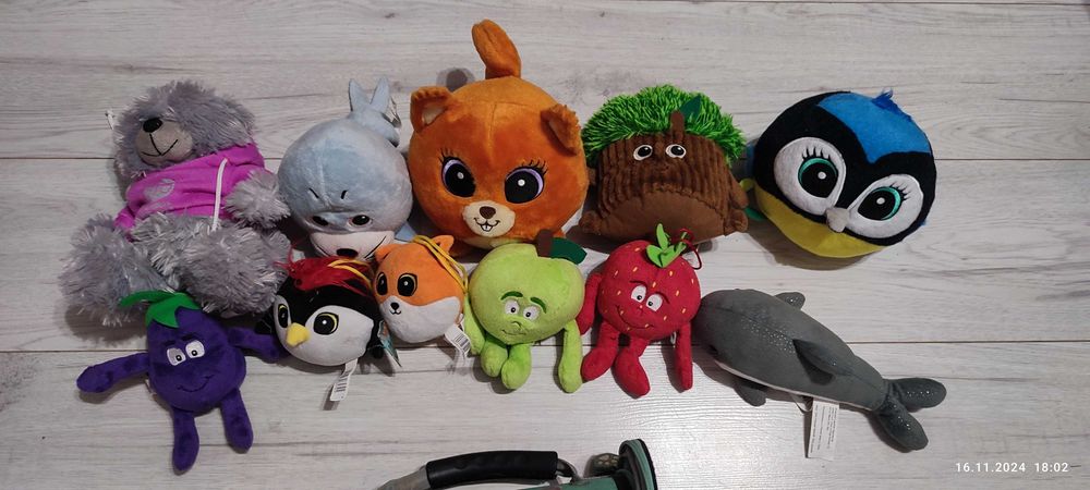 Maskotki plus plecak