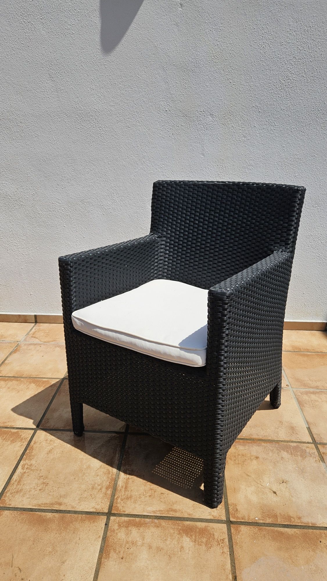 Conjunto de Jantar de Exterior 9 Peças (Mesa + Cadeiras, Indian Ocean)