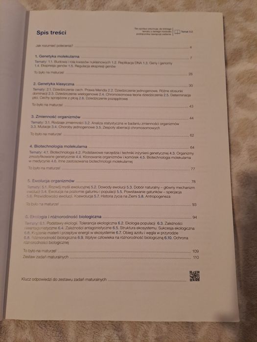 Zestaw ćwiczeń biologia poziom rozszerzony Nowa Era
