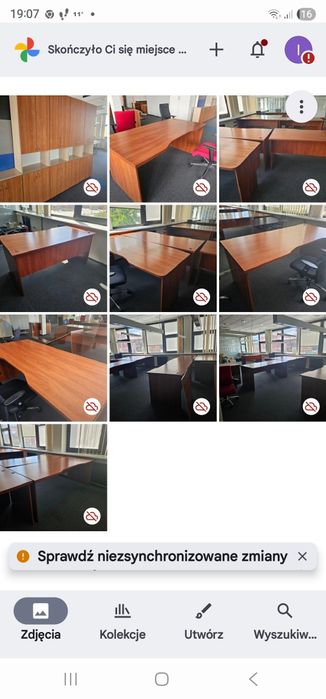 Biurka większa ilość bardzo dobrym stanie na szkolenia lub inne okazje