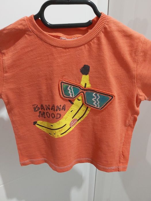 Bluzka T-shirt ze sklepu ZARA 80 cm.