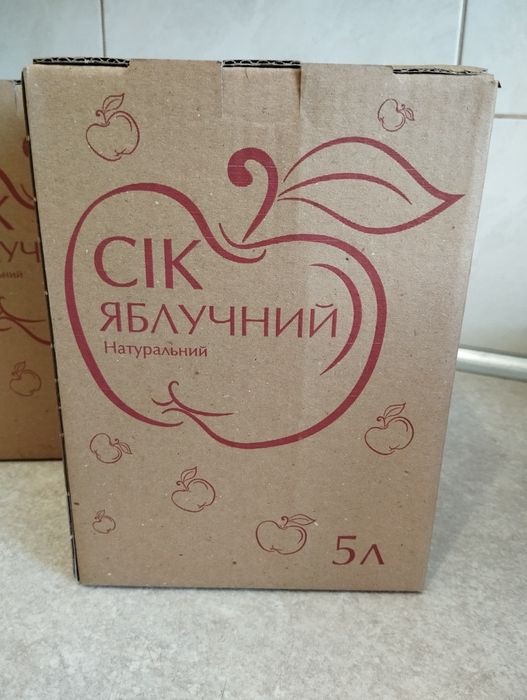 Сок яблочный натуральный.