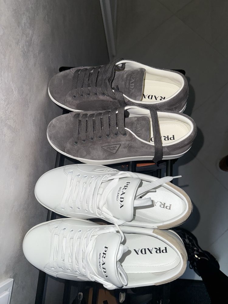 Кеди prada оригинал чек 42.5