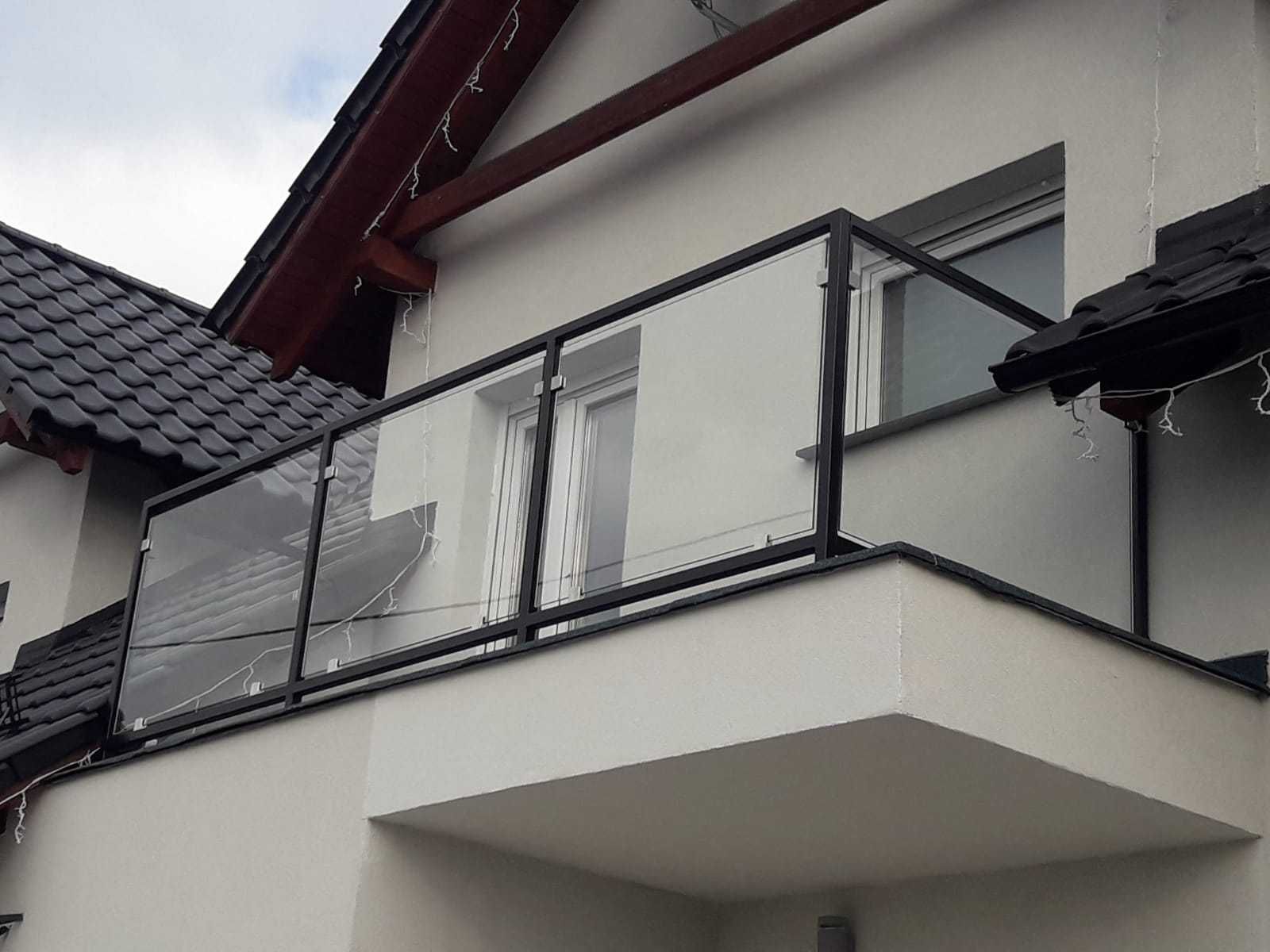 balustrady szklane szkło szyba taras barierka