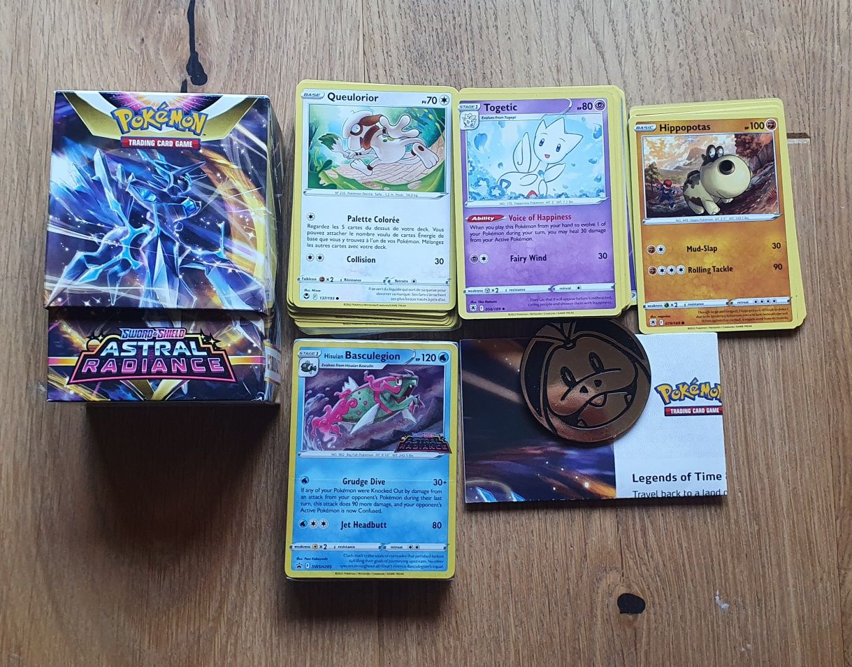 Pokemon TCG Hisuian Basculegion swsh 205 Talia Deck Astral Radiance